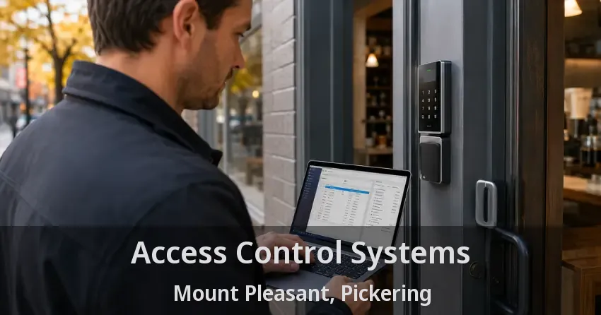 Access Control Systems Mount Pleasant, Pickering - ON