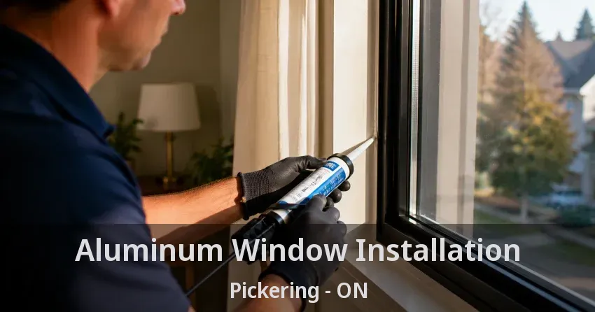Aluminum Window Installation Pickering - ON