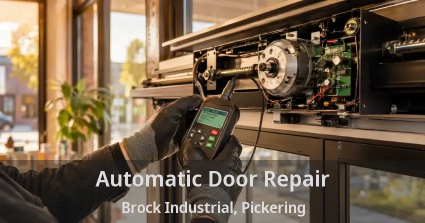 Automatic Door Repair Brock Industrial, Pickering - ON
