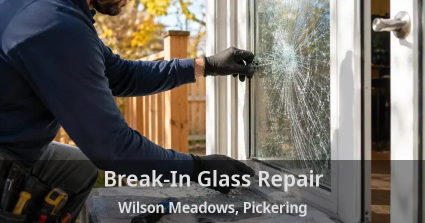 Break-In Glass Repair Wilson Meadows, Pickering - ON