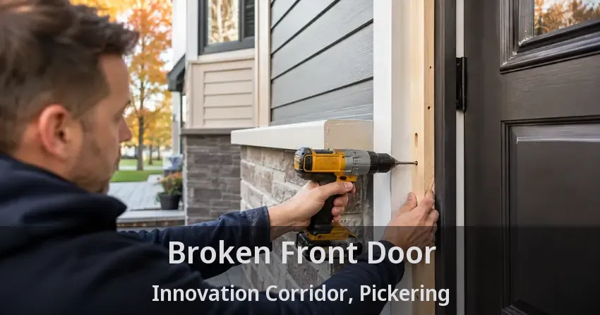 Broken Front Door Innovation Corridor, Pickering - ON