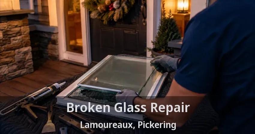 Broken Glass Repair Lamoureaux, Pickering - ON