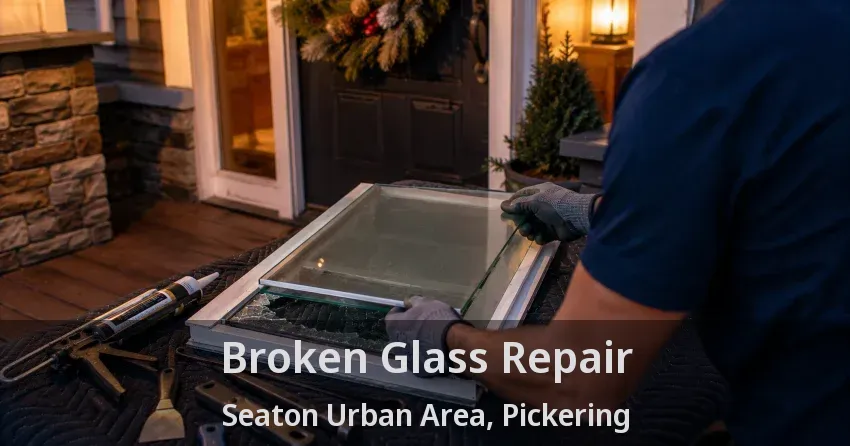 Broken Glass Repair Seaton Urban Area, Pickering - ON