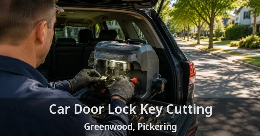 Car Door Lock Key Cutting Greenwood, Pickering - ON