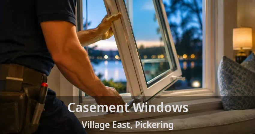 Casement Windows Village East, Pickering - ON