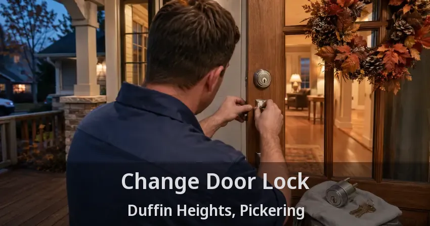 Change Door Lock Duffin Heights, Pickering - ON