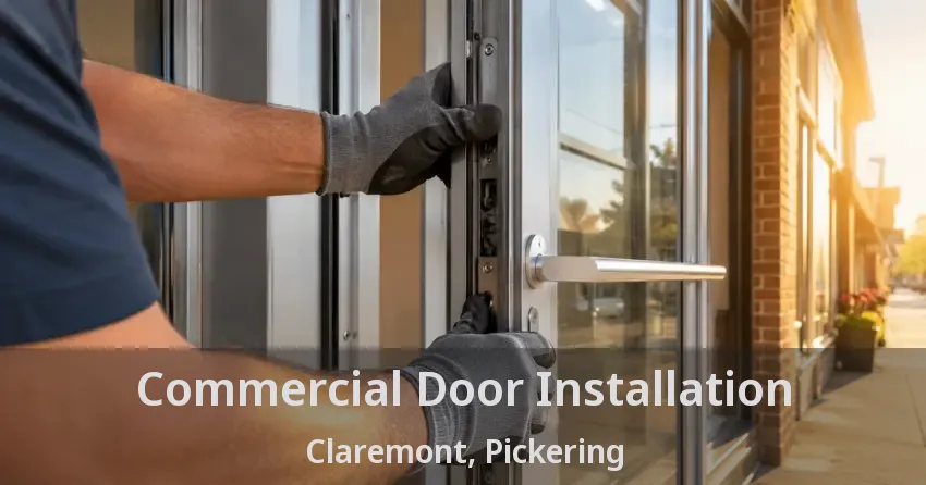 Commercial Door Installation Claremont, Pickering - ON