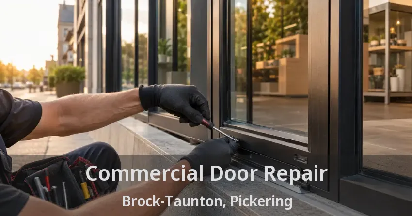 Commercial Door Repair Brock-Taunton, Pickering - ON