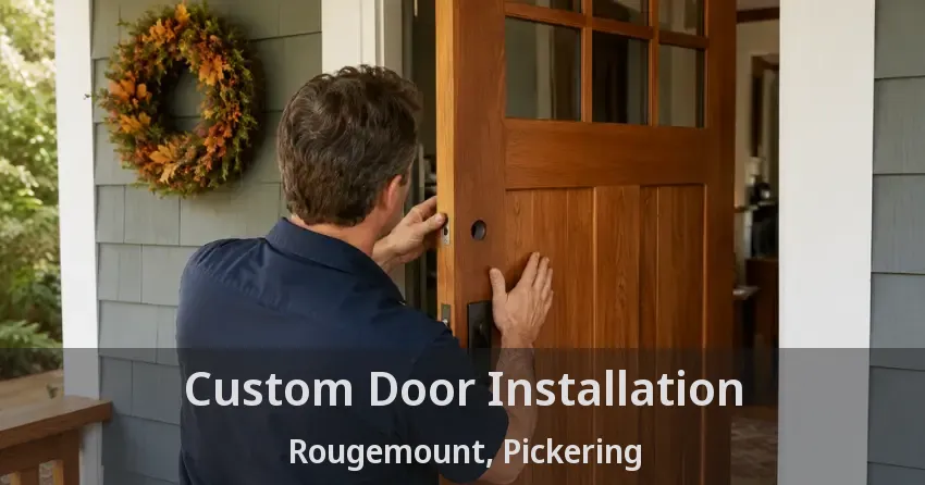 Custom Door Installation Rougemount, Pickering - ON