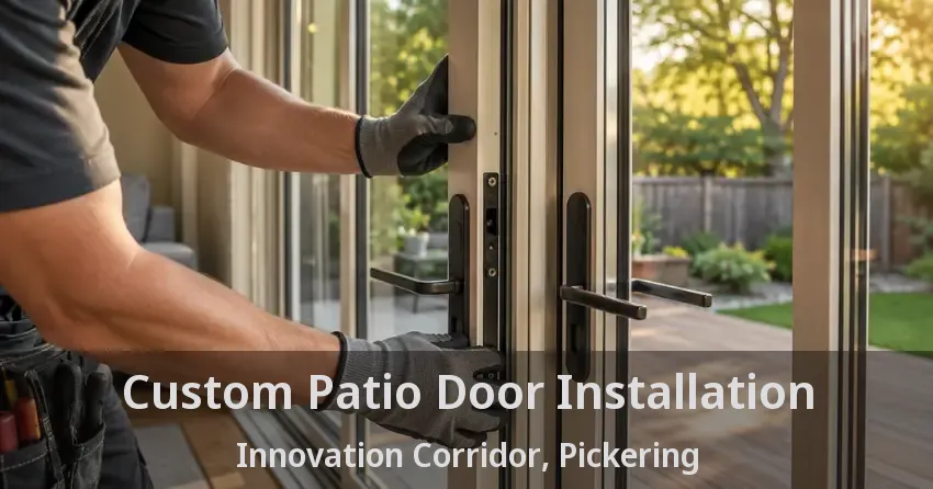 Custom Patio Door Installation Innovation Corridor, Pickering - ON