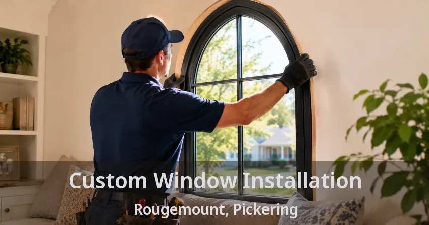 Custom Window Installation Rougemount, Pickering - ON