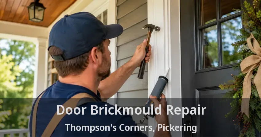Door Brickmould Repair Thompson's Corners, Pickering - ON