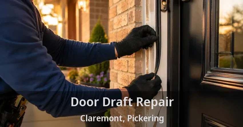 Door Draft Repair Claremont, Pickering - ON
