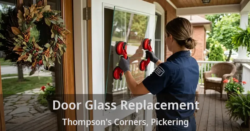 Door Glass Replacement Thompson's Corners, Pickering - ON