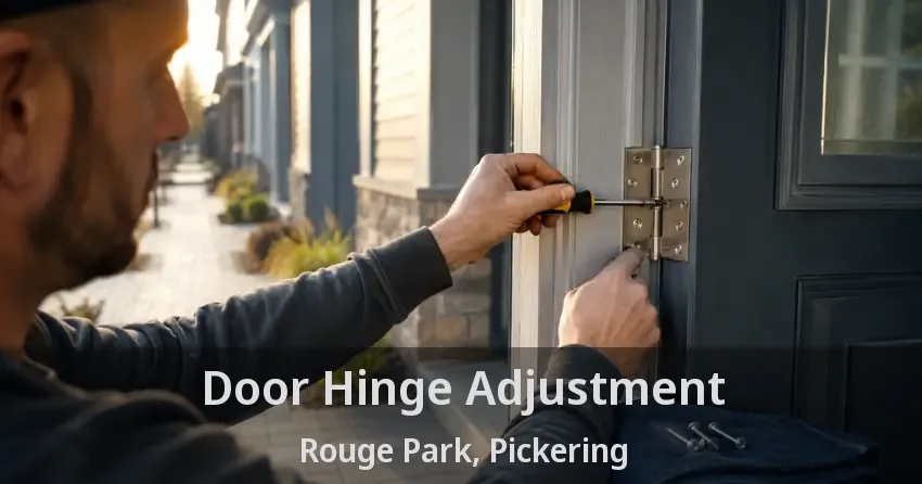 Door Hinge Adjustment Rouge Park, Pickering - ON