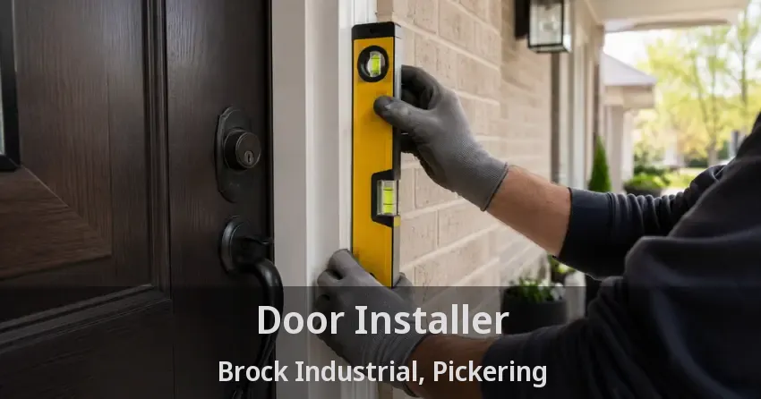 Door Installer Brock Industrial, Pickering - ON