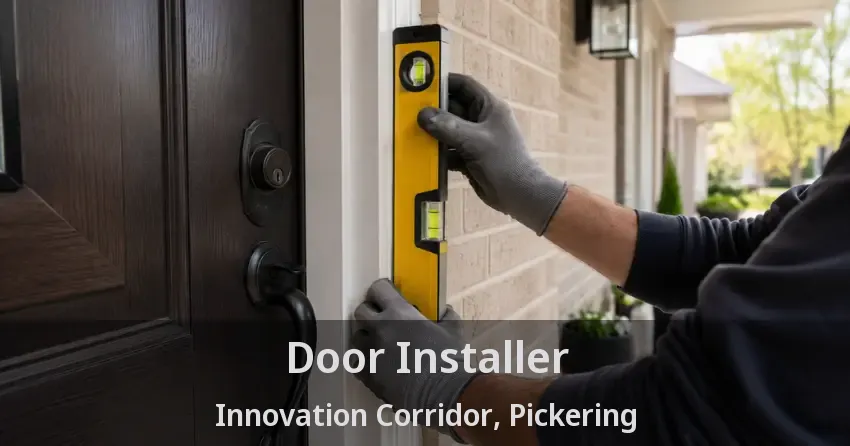 Door Installer Innovation Corridor, Pickering - ON