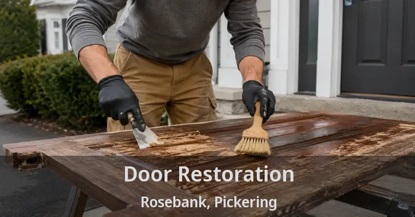 Door Restoration Rosebank, Pickering - ON