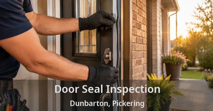 Door Seal Inspection Dunbarton, Pickering - ON