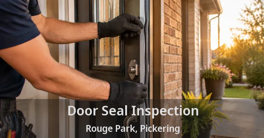 Door Seal Inspection Rouge Park, Pickering - ON