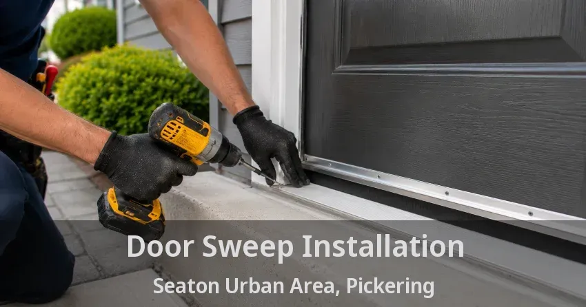 Door Sweep Installation Seaton Urban Area, Pickering - ON