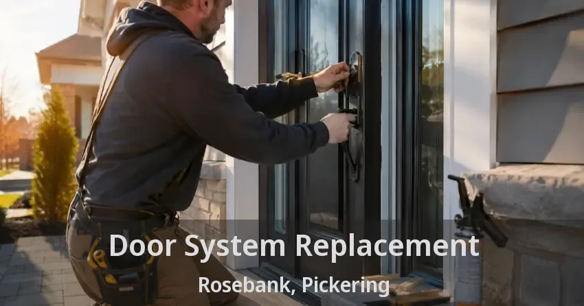 Door System Replacement Rosebank, Pickering - ON