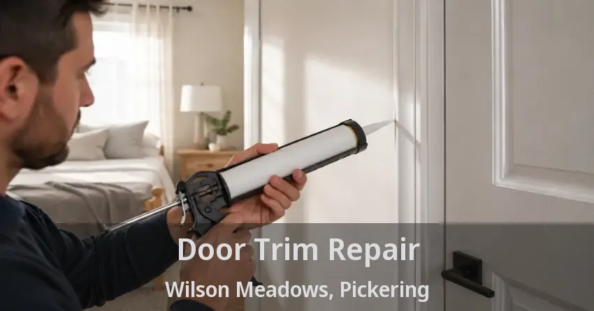 Door Trim Repair Wilson Meadows, Pickering - ON