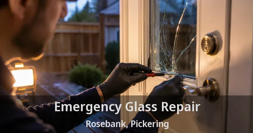 Emergency Glass Repair Rosebank, Pickering - ON