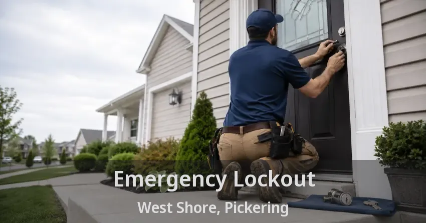 Emergency Lockout West Shore, Pickering - ON