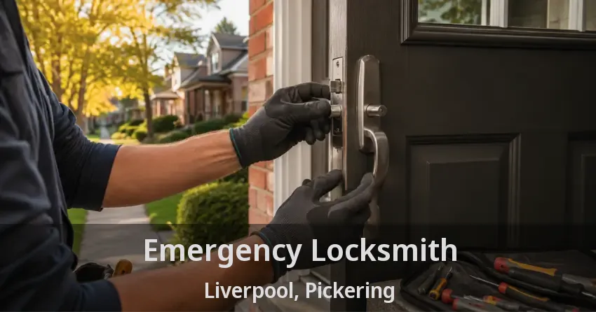 Emergency Locksmith Liverpool, Pickering - ON