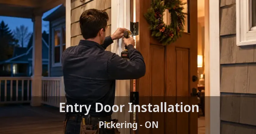 Entry Door Installation Pickering - ON