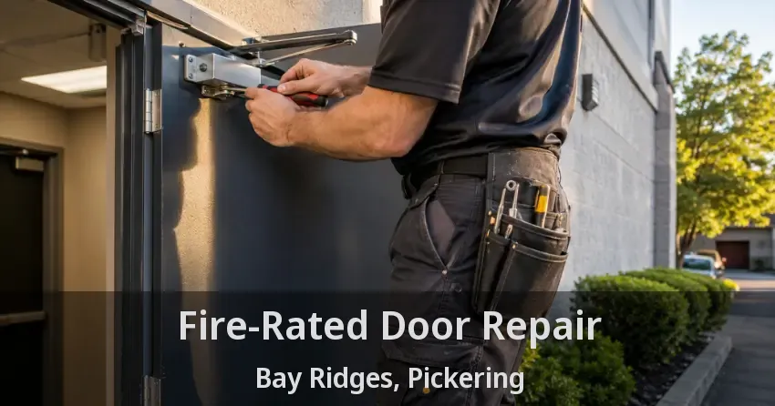 Fire-Rated Door Repair Bay Ridges, Pickering - ON