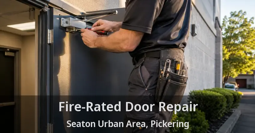 Fire-Rated Door Repair Seaton Urban Area, Pickering - ON
