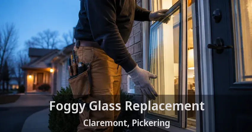 Foggy Glass Replacement Claremont, Pickering - ON