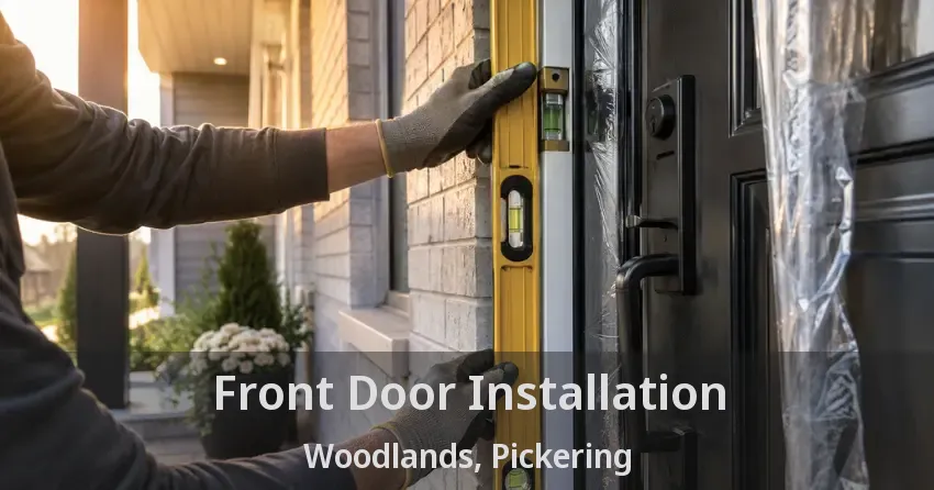 Front Door Installation Woodlands, Pickering - ON