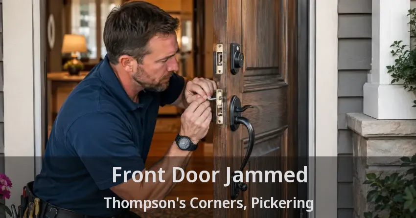 Front Door Jammed Thompson's Corners, Pickering - ON