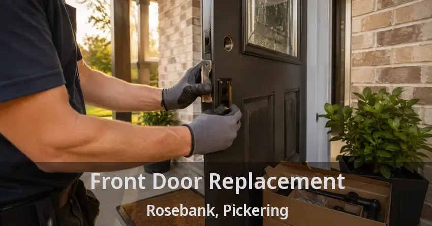 Front Door Replacement Rosebank, Pickering - ON