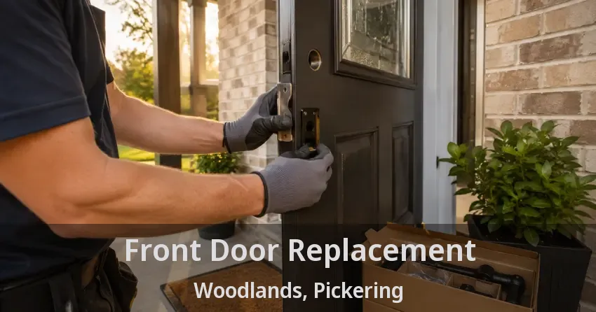 Front Door Replacement Woodlands, Pickering - ON