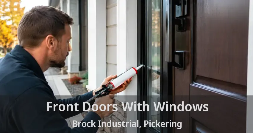 Front Doors With Windows Brock Industrial, Pickering - ON