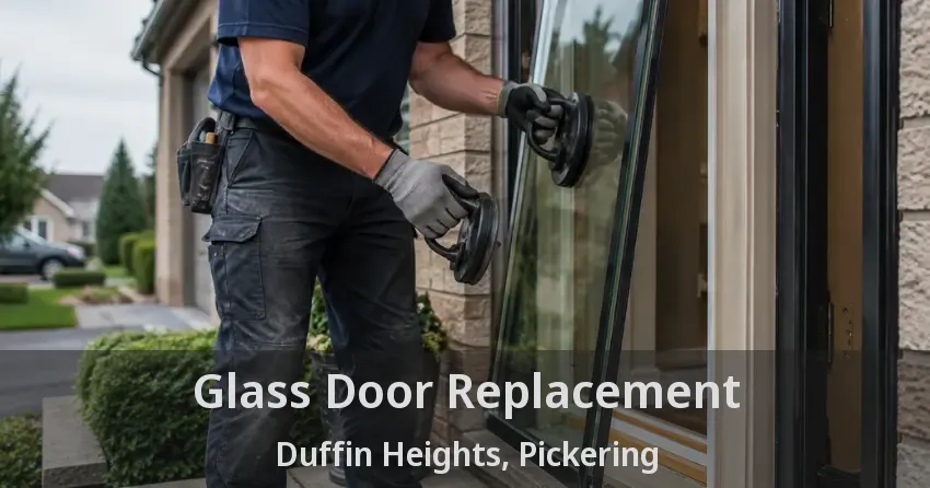 Glass Door Replacement Duffin Heights, Pickering - ON