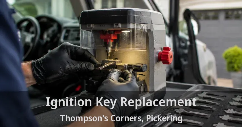 Ignition Key Replacement Thompson's Corners, Pickering - ON