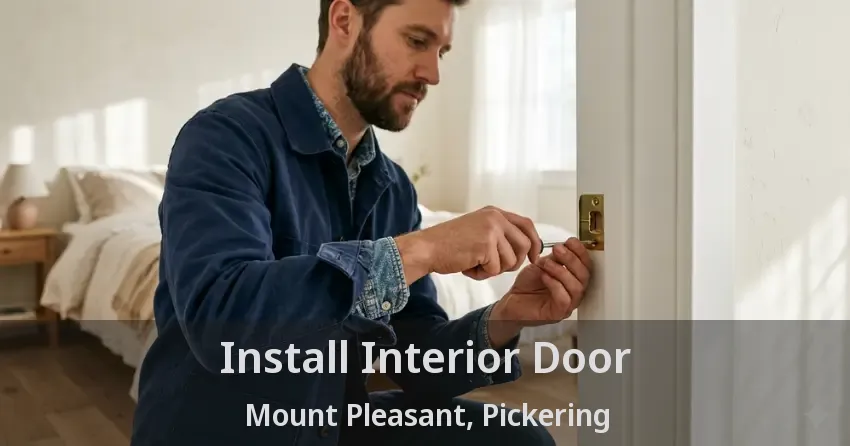 Install Interior Door Mount Pleasant, Pickering - ON