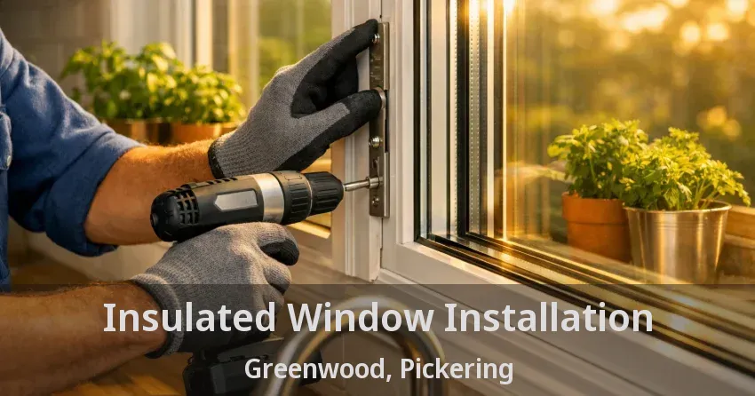 Insulated Window Installation Greenwood, Pickering - ON