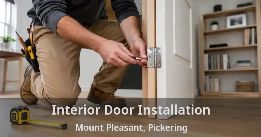 Interior Door Installation Mount Pleasant, Pickering - ON