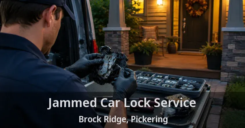 Jammed Car Lock Service Brock Ridge, Pickering - ON