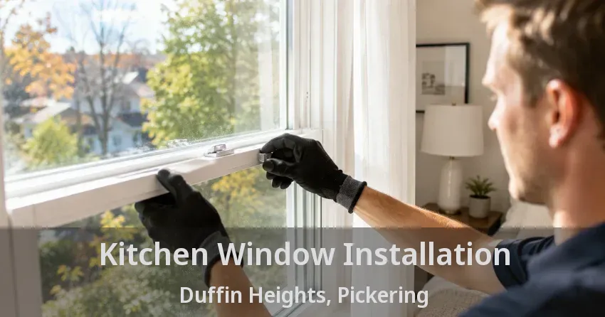 Kitchen Window Installation Duffin Heights, Pickering - ON