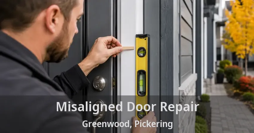 Misaligned Door Repair Greenwood, Pickering - ON