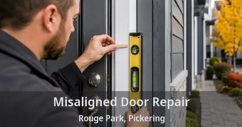 Misaligned Door Repair Rouge Park, Pickering - ON