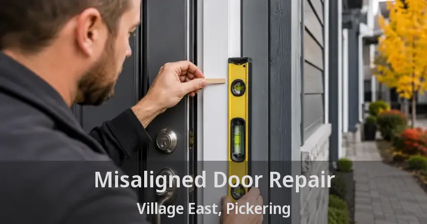 Misaligned Door Repair Village East, Pickering - ON