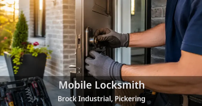 Mobile Locksmith Brock Industrial, Pickering - ON